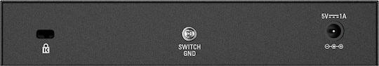 D-Link DGS-108 Unverwaltet L2 Switch mit 8 Ports Gigabit (1Gbps) Ethernet