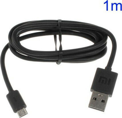 Xiaomi Mi Regulär USB 2.0 auf Micro-USB-Kabel Schwarz 1.2m 1Stück