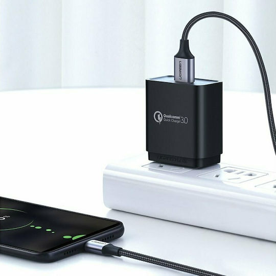 Ugreen US290 0.5m Braided USB 2.0 to micro USB Cable (60145)