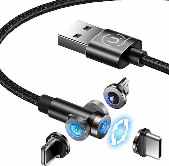 Usams U59 1m Braided / Magnetic USB 2.0 to micro USB Cable (SJ474USB01)