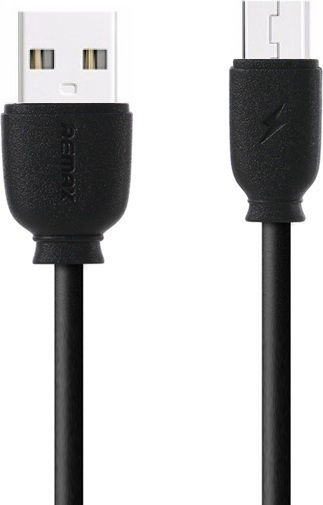 Remax Regular USB 2.0 to micro USB Cable Μαύρο 1m (Suji)