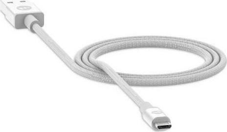 Mophie Braided USB 2.0 to micro USB Cable Λευκό 1m (409903211)