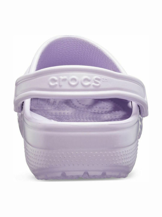 Crocs Classic Ανατομικά Σαμπό Μωβ