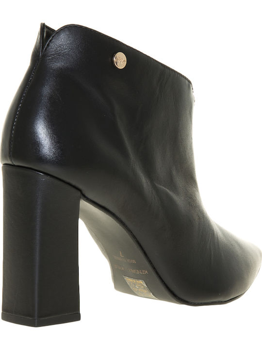 Mari Leather Women's Ankle Boots Black