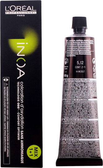 L'Oréal Professionnel Inoa Haarfärbemittel Kein Ammoniak 1 Schwarz Blau 60ml