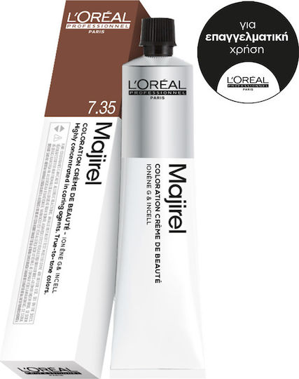 L'Oréal Professionnel Majirel Боя За Коса 7.35 Русо Доре Аказу 50мл