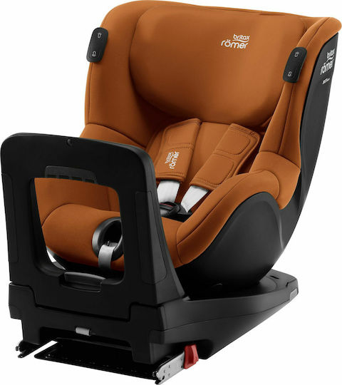 Britax Romer Dualfix I-Sense FlexBase Καθισματάκι Αυτοκινήτου i-Size με Isofix Golden Cognac