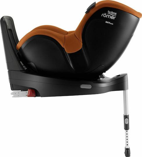 Britax Romer Dualfix I-Sense FlexBase Καθισματάκι Αυτοκινήτου i-Size με Isofix Golden Cognac