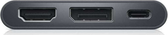 Dell USB-C / USB-A Docking Station με 4K PD Γκρι