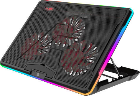 Ajazz ANC160 RGB Cooling Pad for Laptop up to 17" with 3 Fan