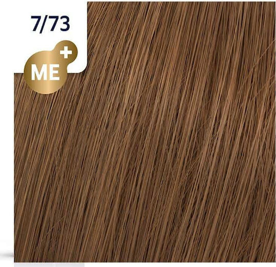 Wella Koleston Perfect Me+ Deep Browns Vopsea de Păr 7/73 Blond Castaniu Auriu 60ml