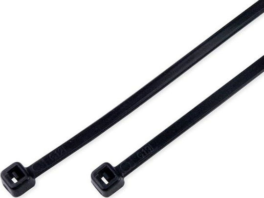 Benman Plastic Cable Ties 300mmx7.6mm In Black Colour 100 Pieces 70791