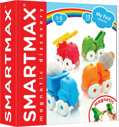 Smartmax Magnetic Construction Toy My First Vehicles for Children 1++ Years