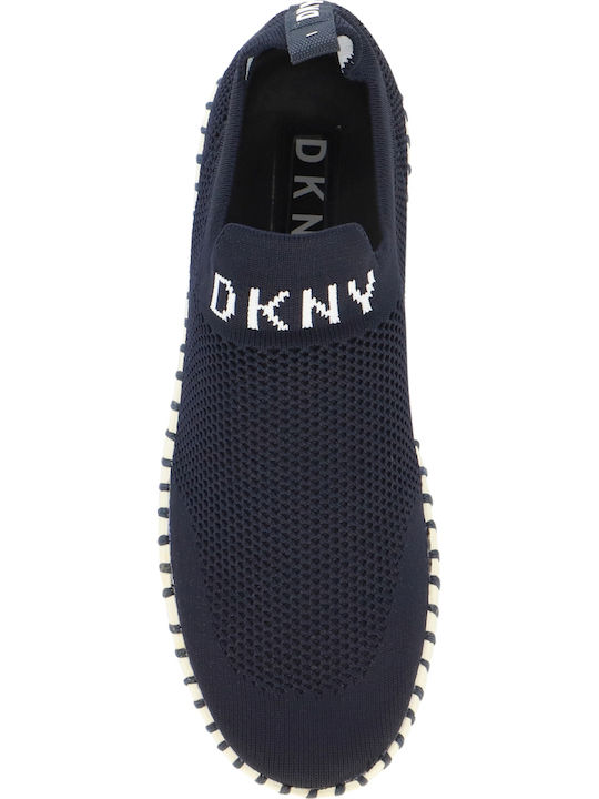 Dutch Γυναικεία Slip-On Navy Μπλε