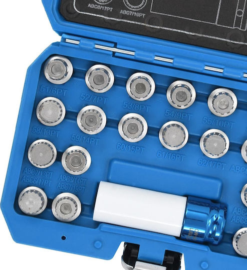 vidaXL Car Wheel Tools Set 23 Pieces