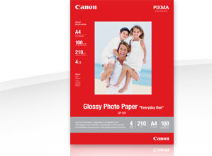 Canon GP-501 Photo Paper Everyday Use A4 (21x30) 210gr/m² for Printers Inkjet 100 Sheets