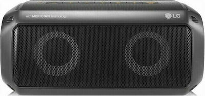 LG PK3 Wasserdicht Bluetooth-Lautsprecher 16W mit Batterielebensdauer von bis zu 12 Stunden Black