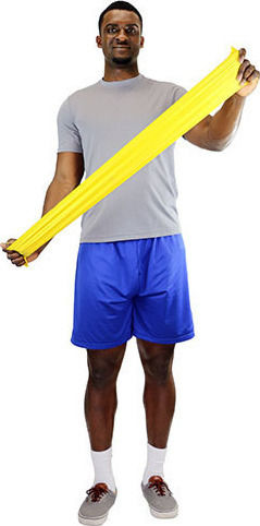 Cando Resistance Band Very Soft Yellow 5.5m 5.5m