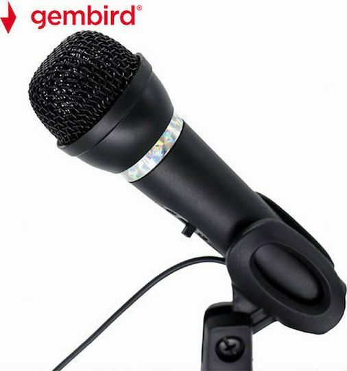 Gembird MIC-D-04 Microfon Condensator 3.5mm Portabil, De masă pentru Vocale