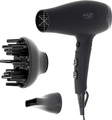 Adler Travel Hair Dryer with Diffuser 2500W AD 2267