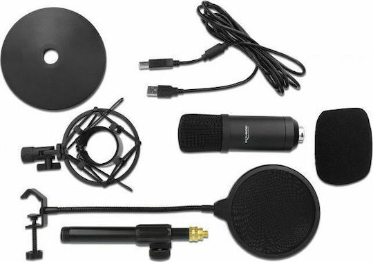 DeLock 66300 Seturi Microfon Condensator USB de birou pentru Vocale