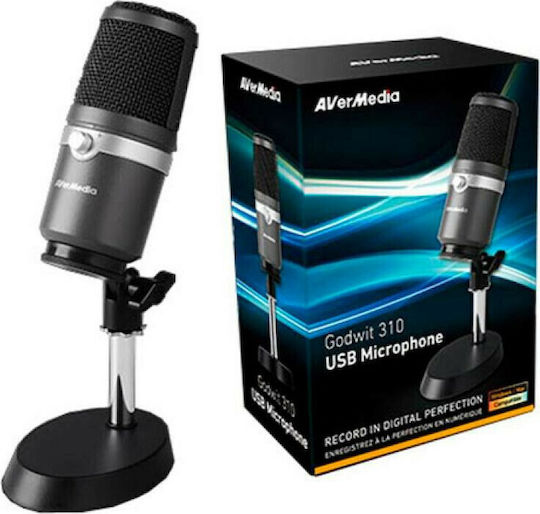 AVerMedia AM310 Μικρόφωνο USB Επιτραπέζιο για Φωνητικά