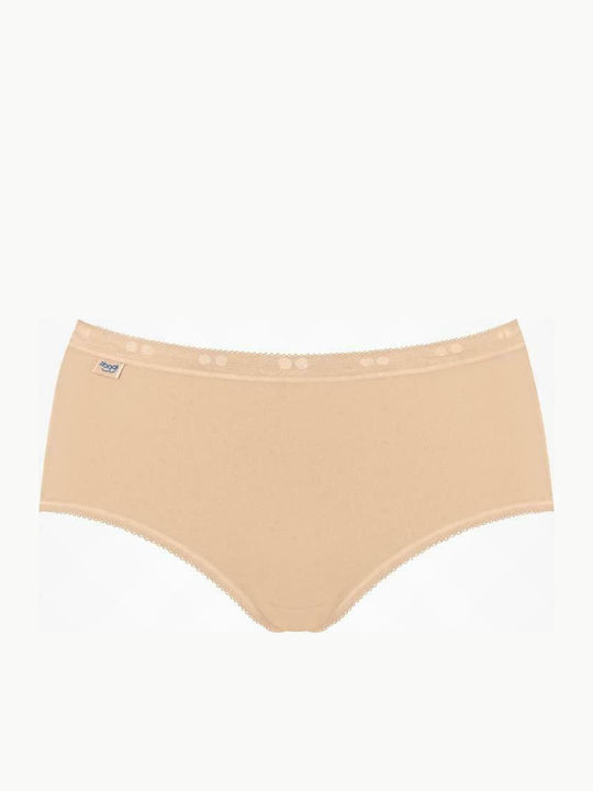 Basic Midi Women's Slip Beige