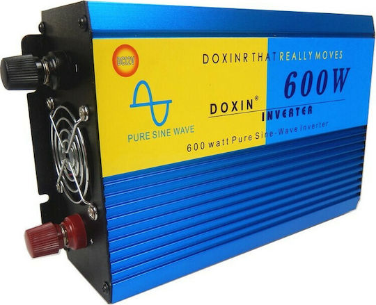 Doxin SQ-FB500 Καθαρού Ημιτόνου Inverter Ισχύος 500W με Τάση Εισόδου 12V (Μονοφασικό)