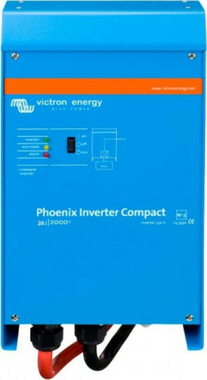 Victron Energy Phoenix Compact C12/2000 Pure Sine Wave Inverter Power Supply with Nominal Input Voltage 12V Single Phase CIN122200000