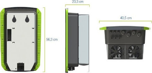 Kostal Plenticore Plus 4.2 Инвертор Мощност 4200W с Входно Напрежение 570V Трифазен