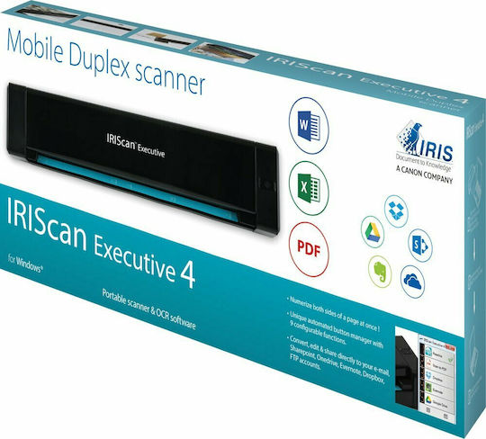 Iris IRIScan Executive 4 Sheetfed Scanner A4