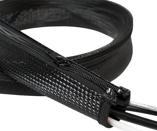 LogiLink Kabel-Flex-Wrap Schwarz KAB0046 1 Stück