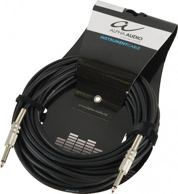 Alpha Audio Instrument Cable 6.3mm male - 6.3mm male 3m (190.000)