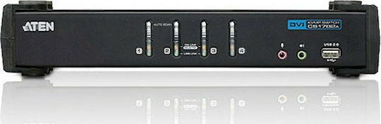 Aten 4-Port USB DVI/Audio KVMP