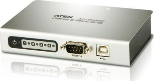 Aten 4-Port USB to RS-232 Hub