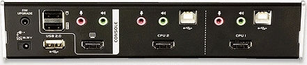 Aten 2-Port USB HDMI/Audio KVMP Switch