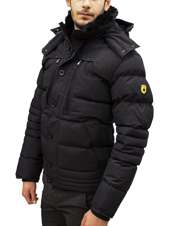 Starstream Winter Puffer Jacket Waterproof and Windproof Black