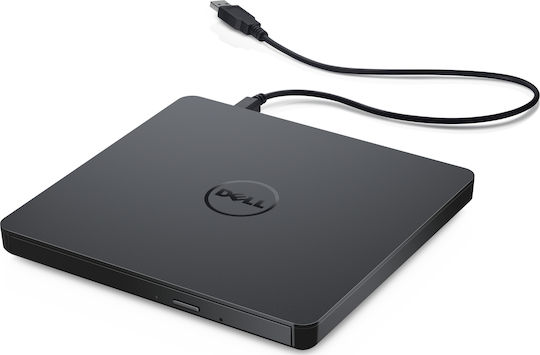 Dell DW316 Externer Optisches Laufwerk Aufnahme/Wiedergabe DVD/CD für Schreibtisch / Laptop Schwarz