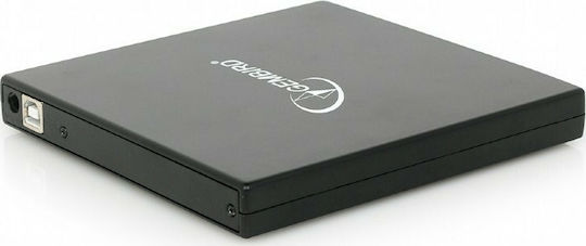 Gembird External DVD/CD Recorder for Desktop / Laptop Black