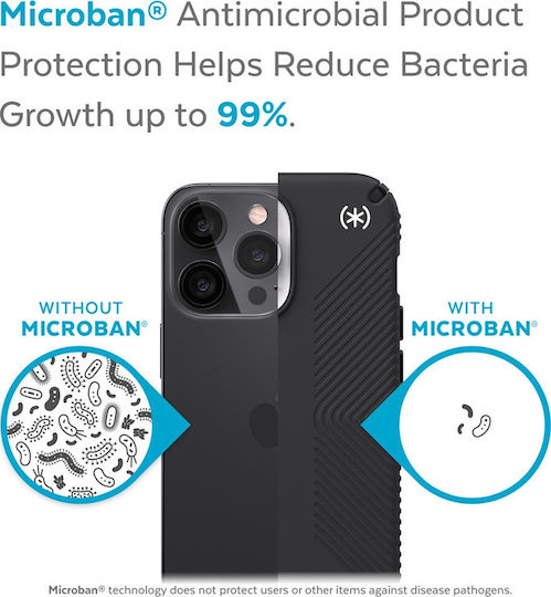 Speck Presidio 2 Grip Back Cover Σιλικόνης Μαύρο (iPhone 13 Pro)