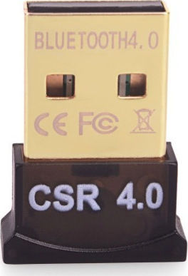 Powertech BT-004 v2 USB Bluetooth 4.0 Адаптер с Обхват 20м Черен