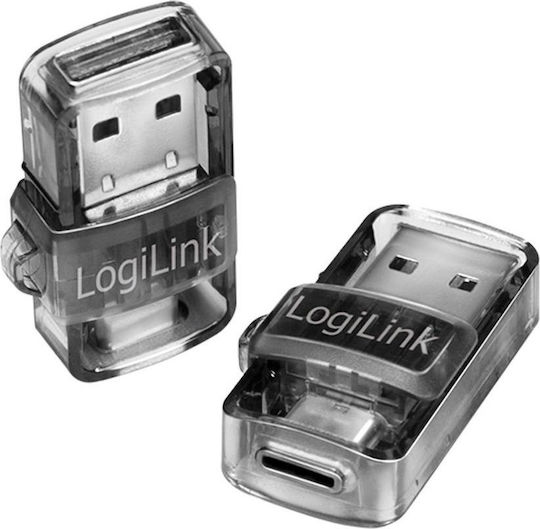 LogiLink USB-C Bluetooth 5.0 Адаптер с Обхват 10м Сив (BT0054)