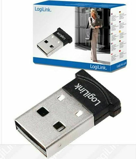 LogiLink USB Bluetooth 4.0 Adapter με Εμβέλεια 100m (BT0015)