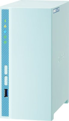 QNap TS-230 NAS Turm mit 2 Steckplätzen für HDD/SSD
