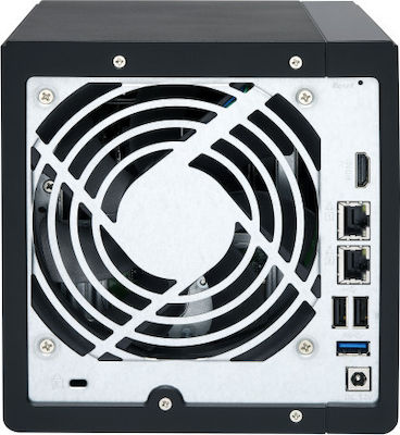 QNap TS-451+-8G NAS Tower με 4 θέσεις για HDD/SSD και 2 θύρες Ethernet