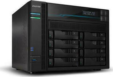 Asustor Lockerstor 8 (AS6508T) NAS Tower με 8 θέσεις για HDD/M.2/SSD και 2 θύρες Ethernet