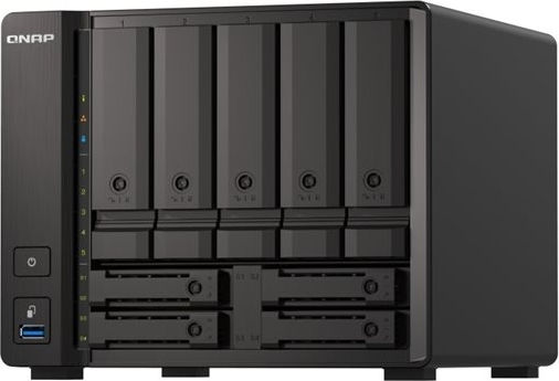 QNap TS-H973AX-32G NAS Tower με 9 θέσεις για HDD/SSD και 2 θύρες Ethernet