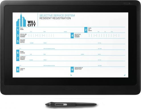 Wacom DTK-1660E Подписна плоча 15.6" Черен