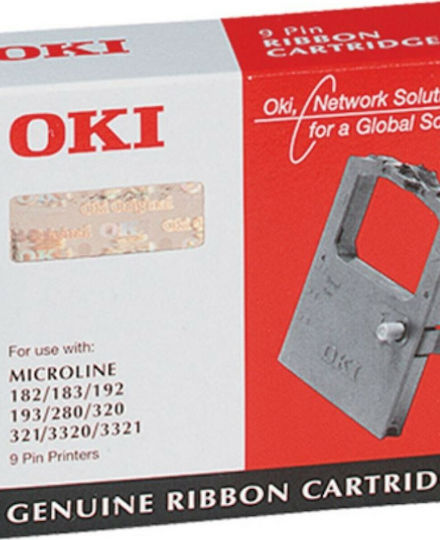 OKI Original Ribbon for Microline 182/183/192/193/280/320/321/3320/3321 (09002303)