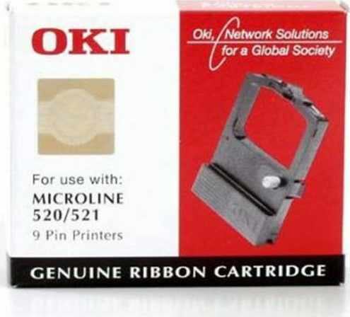 OKI Генуинен лентов мастилен картридж за Microline 520/521 Черен 1бр (09002315)